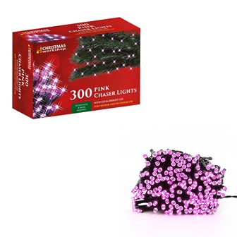 300 LED Pink Chaser Lights