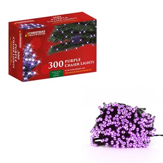 300 LED Purple Chaser Lights