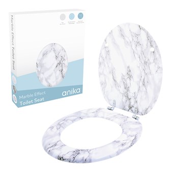 Marble Effect Toilet Seat