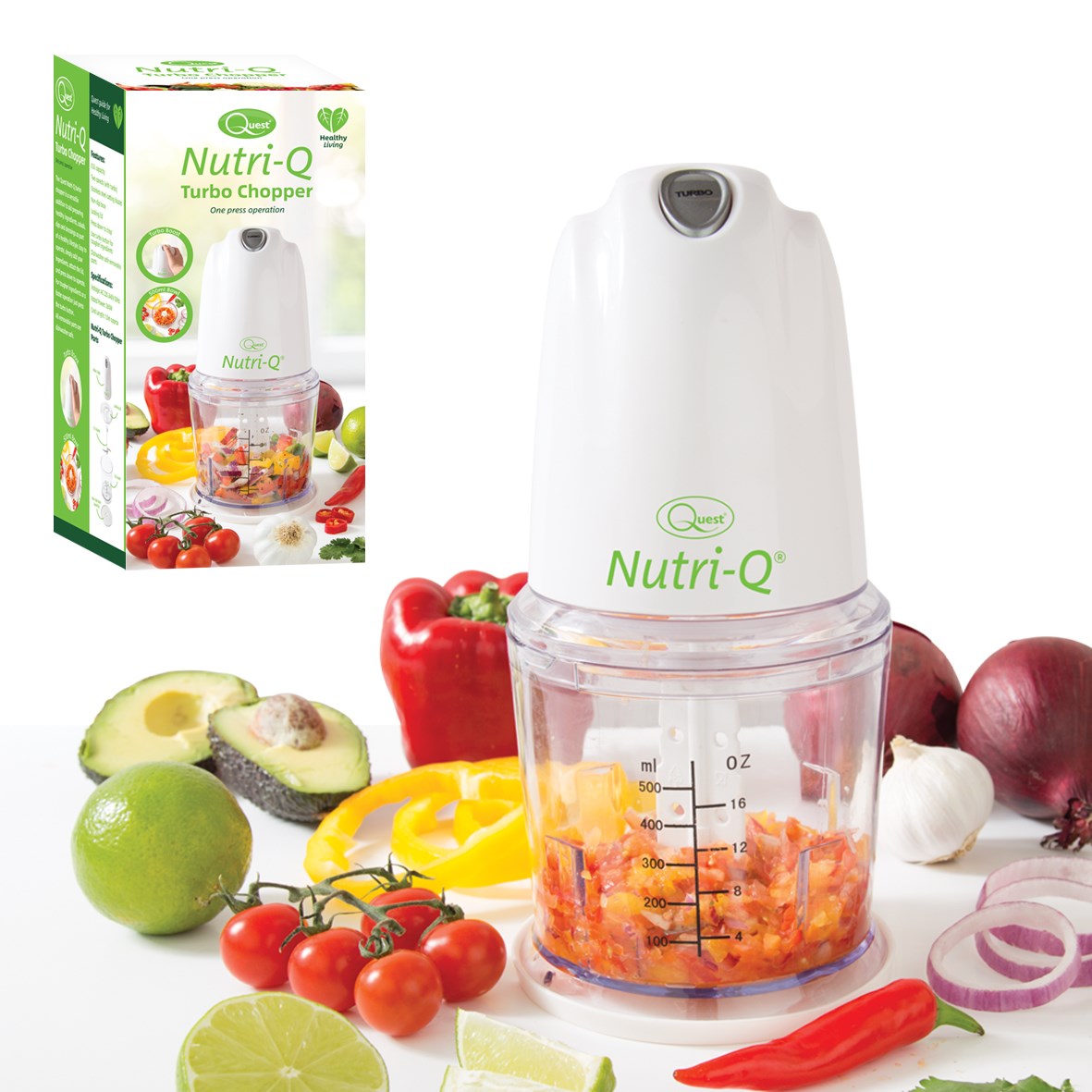 NutriQ Turbo Food Chopper