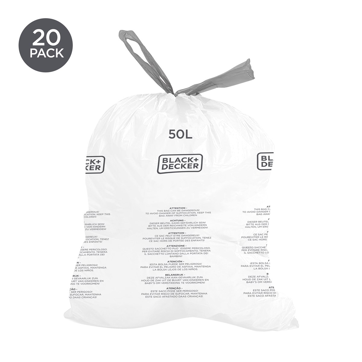 50l bin bags Clearance