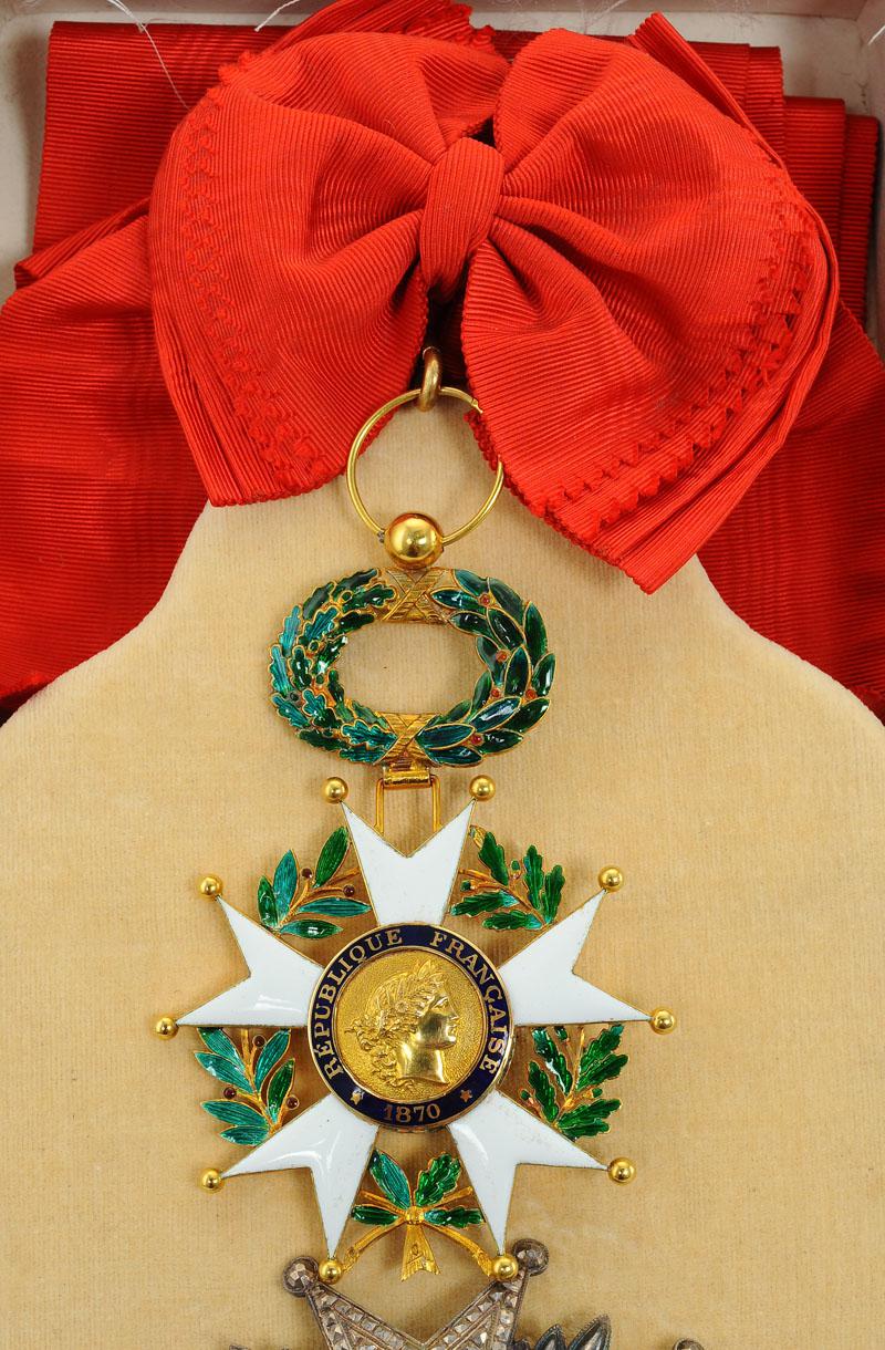 Quel Cadeau Pour Une Legion D Honneur ORDRE DE LA LÉGION D'HONNEUR : ENSEMBLE COMPLET DE GRAND CROIX