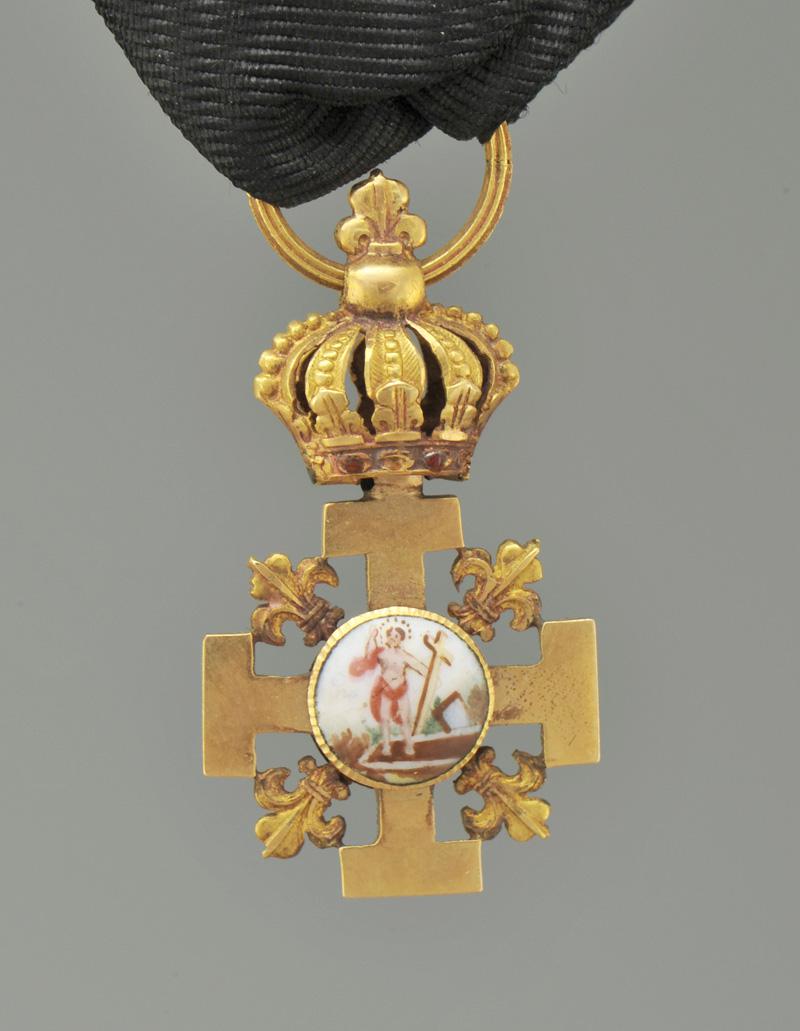 Sceau De L'ordre D'or Elden Ring CROIX DE CHEVALIER DE L'ORDRE DU SAINT-SÉPULCRE, RÉDUCTION EN OR