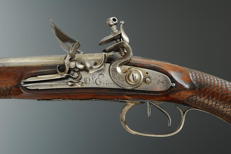 Ancien Fusil De Chasse Double Canon