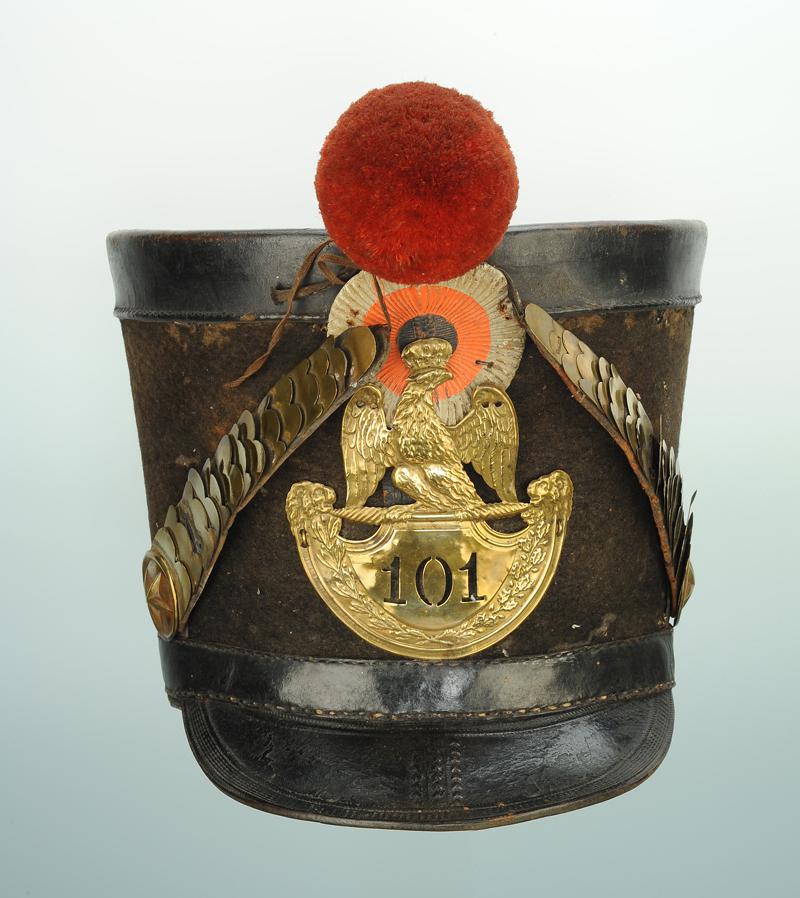 SHAKO TROUPE DU 101 régiment D 