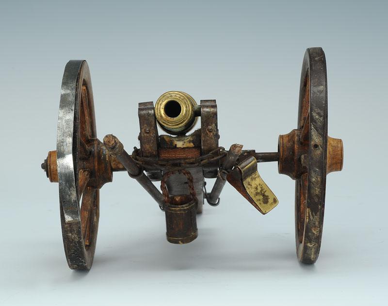 CANON MINIATURE TYPE GRIBEAUVAL, PREMIER EMPIRE.