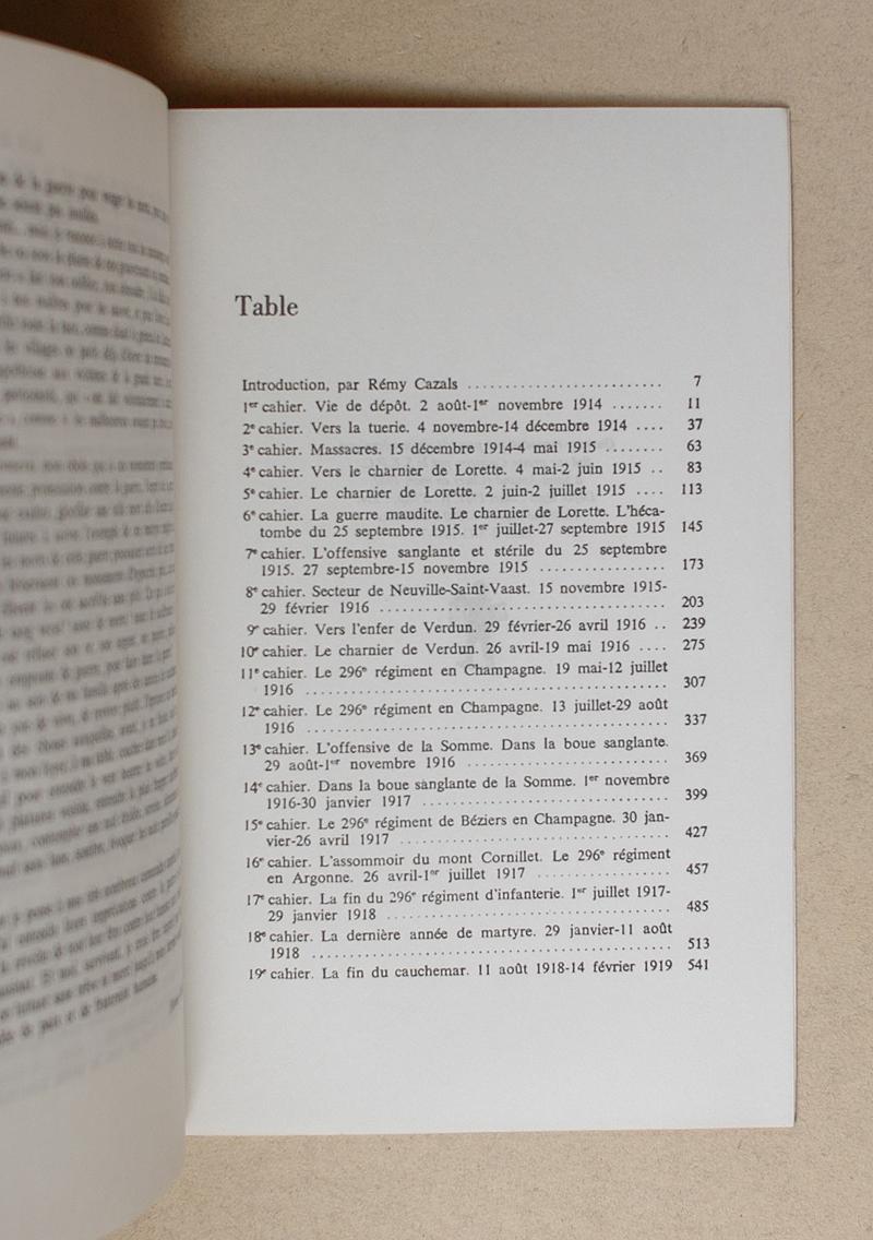 Les Carnets De Guerre De Louis Barthas Les carnets de guerre de louis Barthas, tonnelier 1914-1918