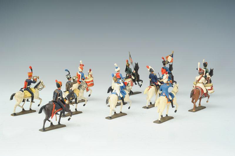 Ancien Soldat CBG Mignot – Cavalier Premier Empire (54mm), Superbe Pièce De Collection !