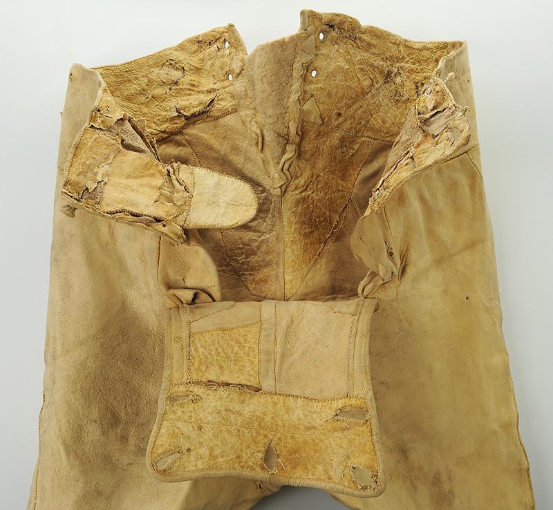 CULOTTE DE PEAU À PONT DE CAVALERIE PREMIER EMPIRE