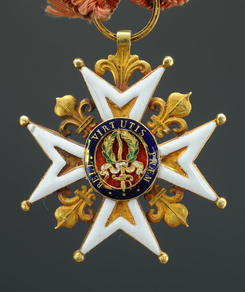 Sceau De L'ordre D'or Elden Ring CROIX DE CHEVALIER DE L'ORDRE DE SAINT-LOUIS, MODÈLE 1814, RESTAURATION.