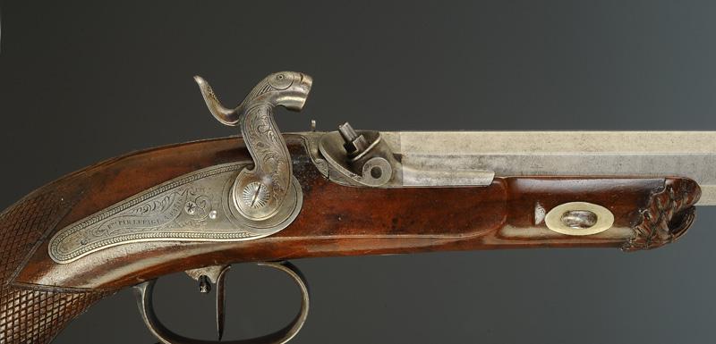 Coffret De Pistolets De Duel A Percussion Finis Par Lepage Second Empire