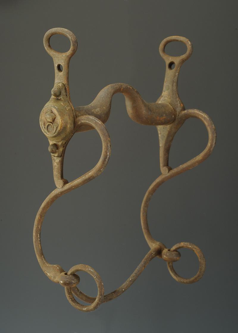 Ancien Mors De Cheval De Trait Fermier Français - Objet De Collection