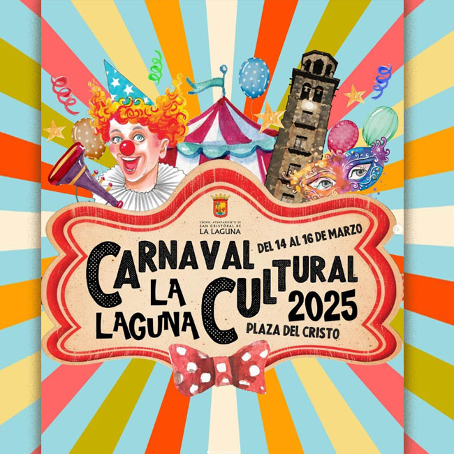 carnaval cultural la laguna 2025 cartel tenerife