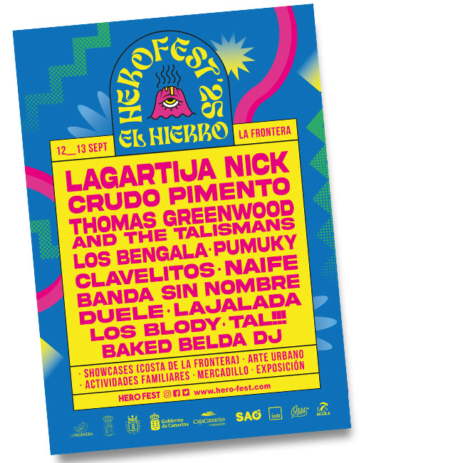 cartel herofest 2025 la frontera el hierro