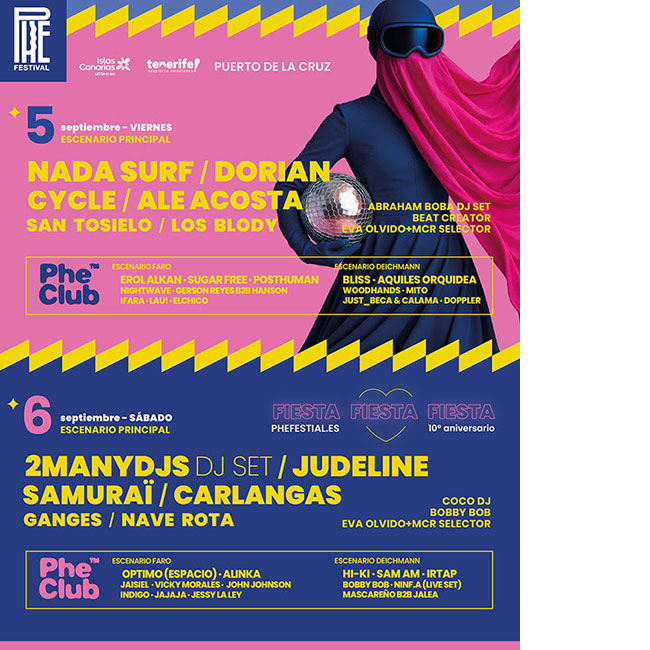 cartel phe festival tenerife 2025