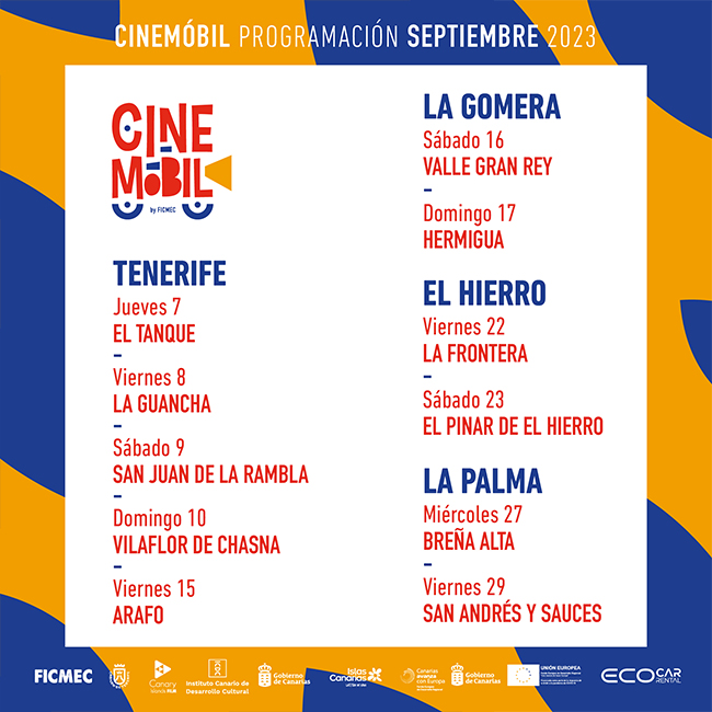cinemobil septiembre 2023 FICMEC