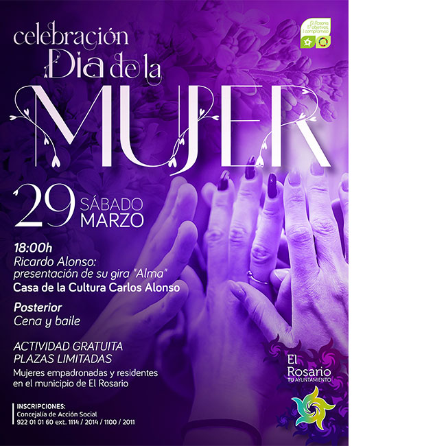 concierto dia de la mujer el rosario 2025