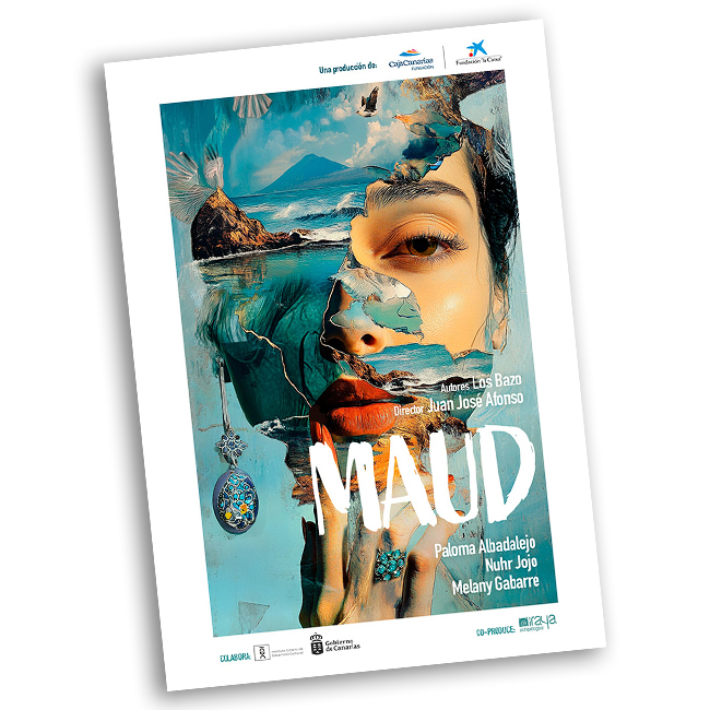 cartel estreno maud canarias teatro surrealismo septiembre