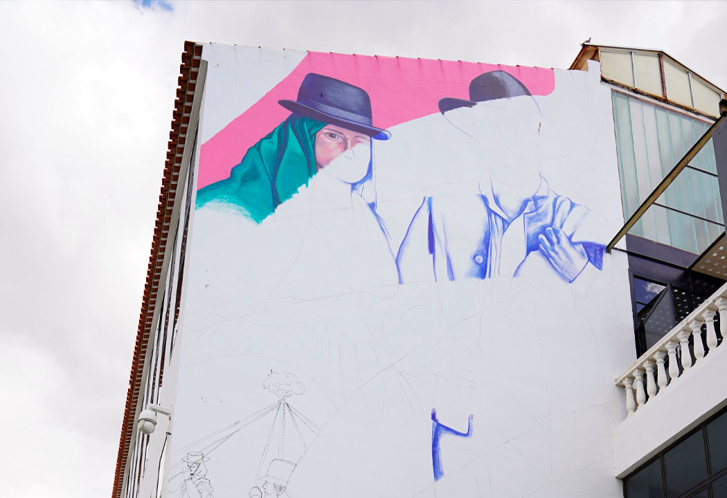 Murales en los Cristianos