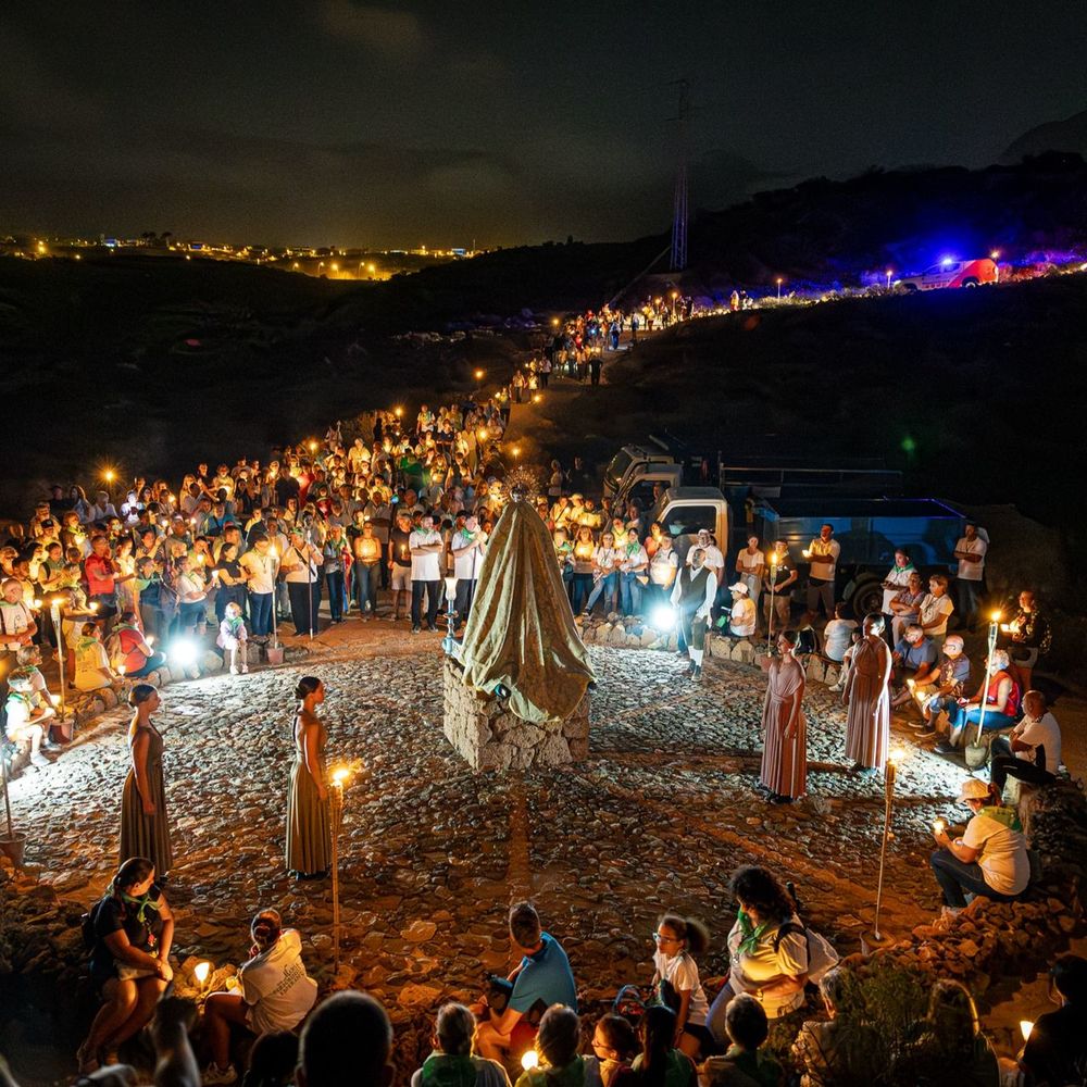  rogativa nocturna de las Lustrales en Adeje tenerife 2025