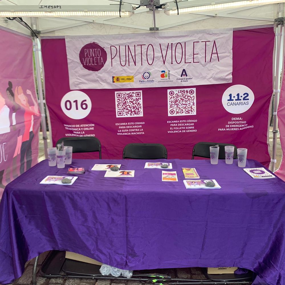 arona carnaval cristianos punto violeta tenerife