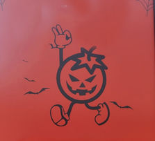 En Halloween ¡Aquí hay tomate!