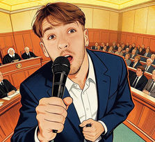 'Perdiendo el juicio'