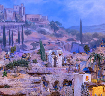 La Fundación CajaCanarias inaugura sus portales de Belén