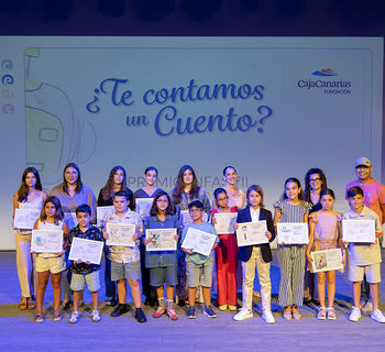 La Fundación CajaCanarias entrega los galardones de su Premio Infantil de Cuentos 2026