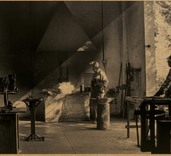 'La fragua de la amistad'. Martín Chirino y Rafael Monagas