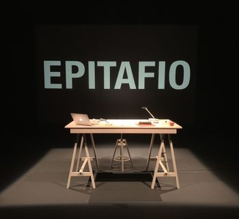 Sergio Blanco en 'Memento Mori o la celebración de la muerte'