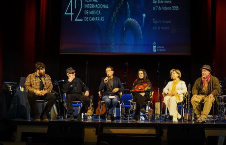La versión en concierto de ‘Canarii’, de Olga Cerpa y Mestisay, en el Festival de Música de Canarias