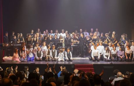Puesta en escena del proyecto educativo y artístico 'La luz de Aguere' en La Laguna