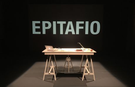 Sergio Blanco en 'Memento Mori o la celebración de la muerte'