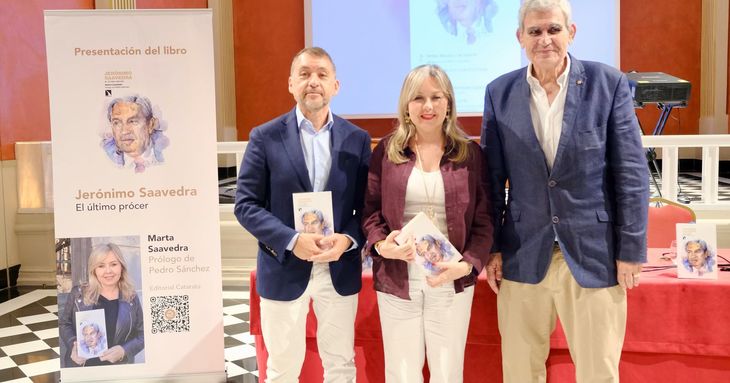 Presentación de 'Jerónimo Saavedra: El último prócer' libro tenerife 2026