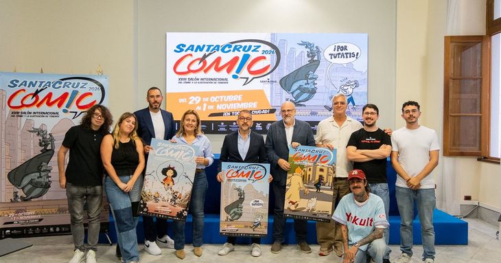 Santa Cruz acoge más de cien actividades en la XXIII edición del Salón del Comic de Tenerife 2026