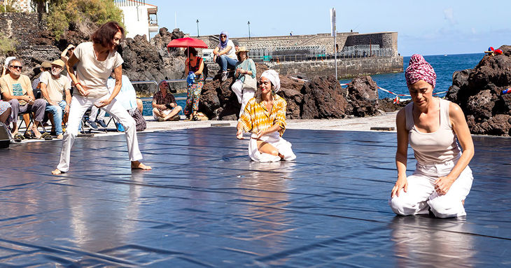 Acerina Amador muestra el trabajo de su residencia 'Anacaona' en La Salita auditorio tenerife septiembre