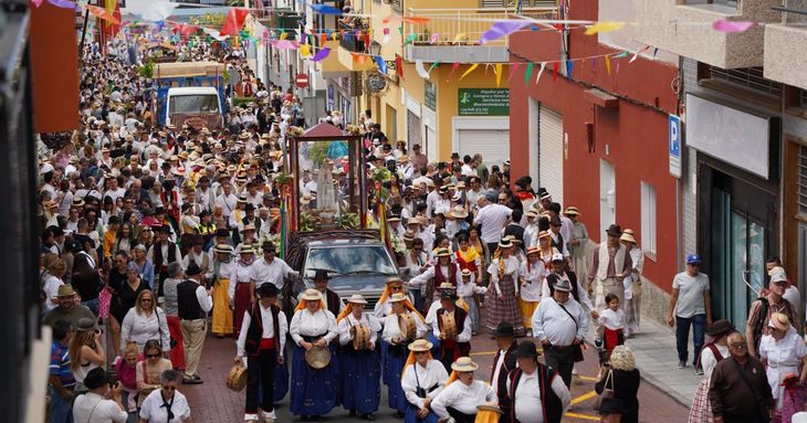 Broche a las Fiestas en Honor a Nuestra Señora de Fátima con la popular Romería tenerife arona mayo 2026