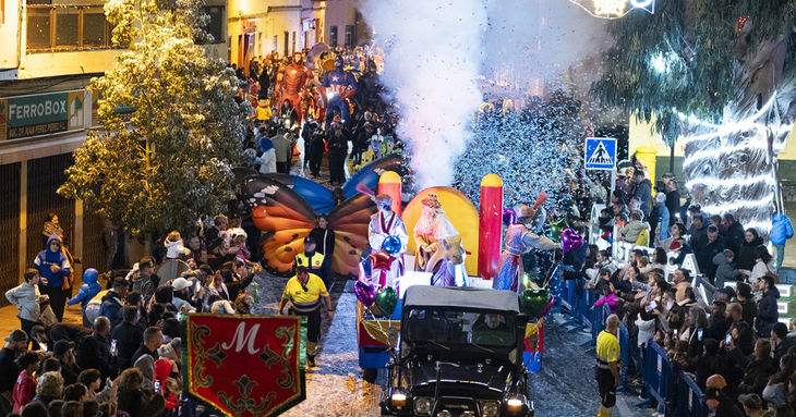 Los Reyes Magos inundan de magia, ilusión y regalos las calles  de Granadilla de Abona Tenerife 2026