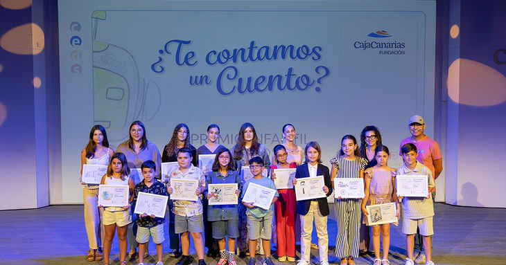 La Fundación CajaCanarias entrega los galardones de su Premio Infantil de Cuentos 2026