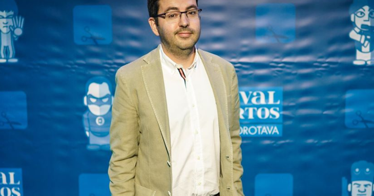 Darío López, presentador de la XX edición del Festival de Cortos Villa de La Orotava