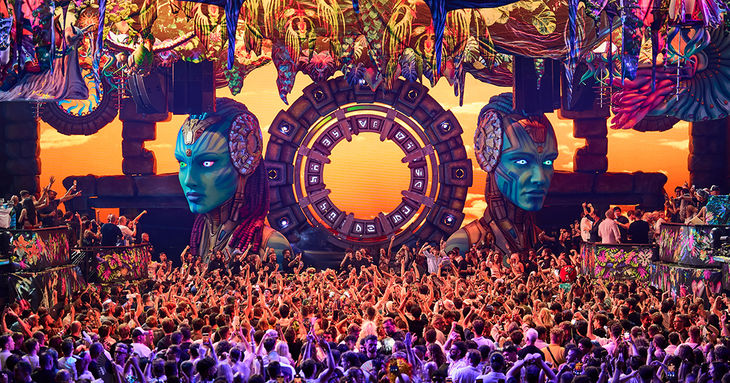 Rowsmic Carnival y Nowmads en elrow 2026 tenerife dance octubre