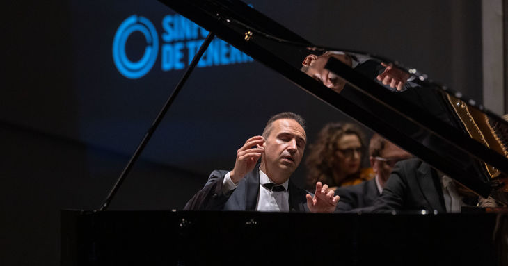 Trpčeski regresa a la Sinfónica con el Segundo concierto para piano de Rachmaninov tenerife octubre 2026