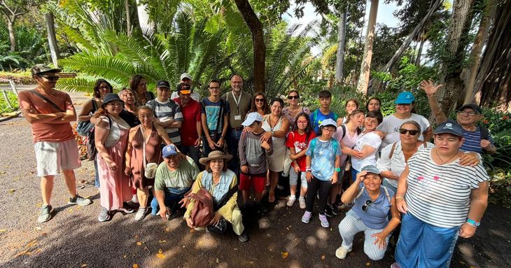 El Jardín Botánico de Tenerife acogió una jornada de ocio inclusivo julio 2026