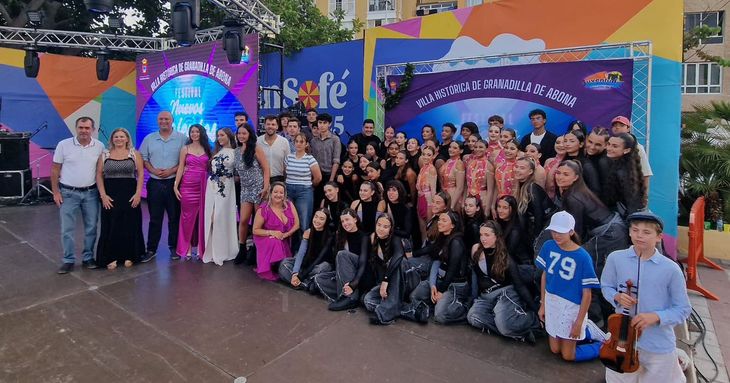 Granadas de oro, plata y bronce del XV El XV Festival de Nuevos Talentos tenerife agosto 2025