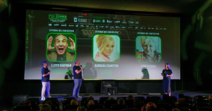  Lloyd Kaufman, Barbara Crampton Y Lone Fleming en el décimo aniversario de Isla Calavera tenerife 2026