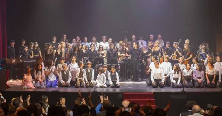 Puesta en escena del proyecto educativo y artístico 'La luz de Aguere' en La Laguna tenerife mayo 2026