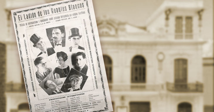 El Teatro Leal proyecta 'El ladrón de los guantes blancos' cine tenerife 2025
