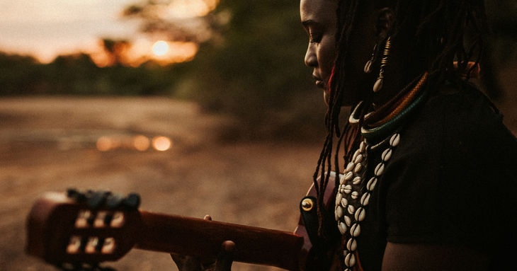 Mariaa Siga lleva sus raíces africanas al Convento de Santo Domingo de La Laguna