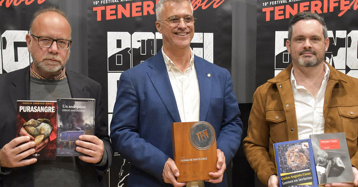 Tenerife Noir y el Ayuntamiento de Santa Cruz de Tenerife presentan las novelas finalistas al Premio Ciudad de Santa Cruz de Novela Criminal 2025